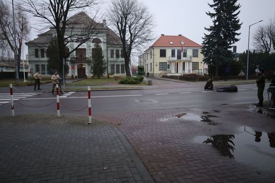 Widowiskowa rekonstrukcja „Rajd Kostka – Rozbicie Katowni UB w Tomaszowie Lubelskim” [ZDJĘCIA]