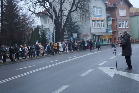 Widowiskowa rekonstrukcja „Rajd Kostka – Rozbicie Katowni UB w Tomaszowie Lubelskim” [ZDJĘCIA]