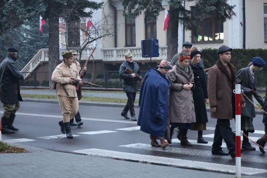 Widowiskowa rekonstrukcja „Rajd Kostka – Rozbicie Katowni UB w Tomaszowie Lubelskim” [ZDJĘCIA]