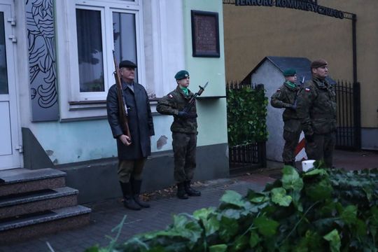 Widowiskowa rekonstrukcja „Rajd Kostka – Rozbicie Katowni UB w Tomaszowie Lubelskim” [ZDJĘCIA]