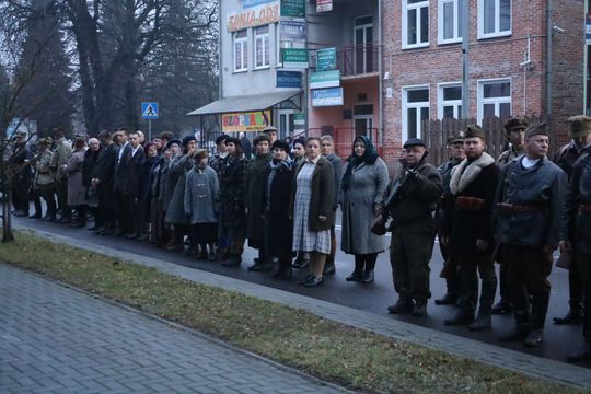 Widowiskowa rekonstrukcja „Rajd Kostka – Rozbicie Katowni UB w Tomaszowie Lubelskim” [ZDJĘCIA]