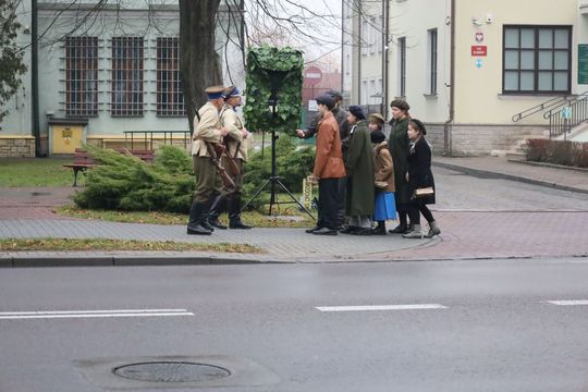 Widowiskowa rekonstrukcja „Rajd Kostka – Rozbicie Katowni UB w Tomaszowie Lubelskim” [ZDJĘCIA]