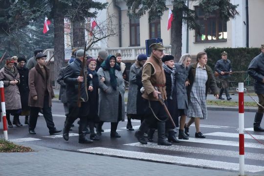 Widowiskowa rekonstrukcja „Rajd Kostka – Rozbicie Katowni UB w Tomaszowie Lubelskim” [ZDJĘCIA]