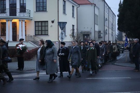 Widowiskowa rekonstrukcja „Rajd Kostka – Rozbicie Katowni UB w Tomaszowie Lubelskim” [ZDJĘCIA]