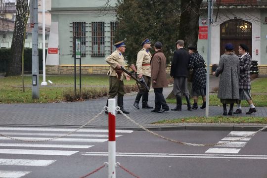 Widowiskowa rekonstrukcja „Rajd Kostka – Rozbicie Katowni UB w Tomaszowie Lubelskim” [ZDJĘCIA]