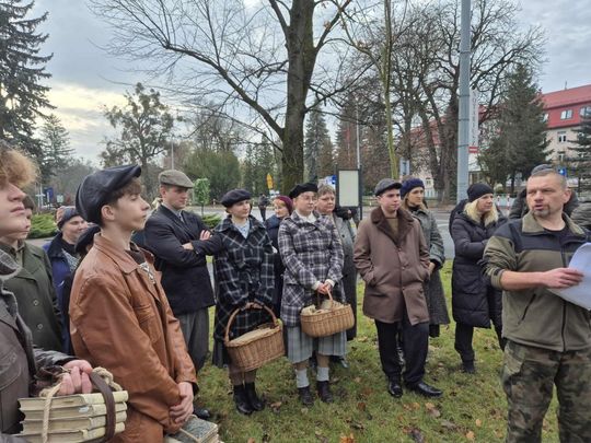 Widowiskowa rekonstrukcja „Rajd Kostka – Rozbicie Katowni UB w Tomaszowie Lubelskim” [ZDJĘCIA]