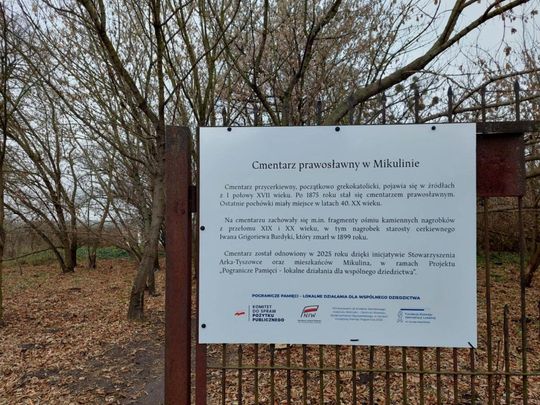 XVII-wieczny cmentarz w Mikulinie kryje wiele tragicznych historii [ZDJĘCIA]