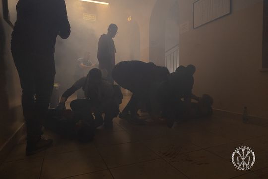 Zamojskie służby ćwiczyły co robić, w razie ataku na szkołę [ZDJĘCIA]