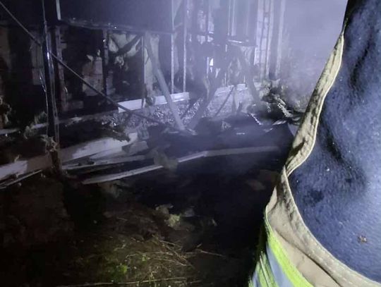 Tragiczny pożar. Nie żyje 53-latek [ZDJĘCIA]