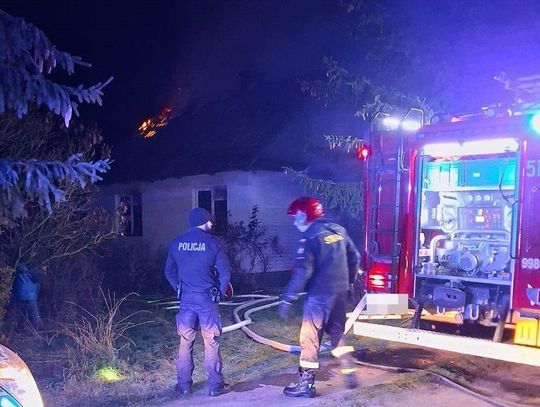 Tragiczny pożar. Nie żyje 53-latek [ZDJĘCIA]