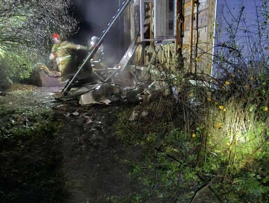 Tragiczny pożar. Nie żyje 53-latek [ZDJĘCIA]