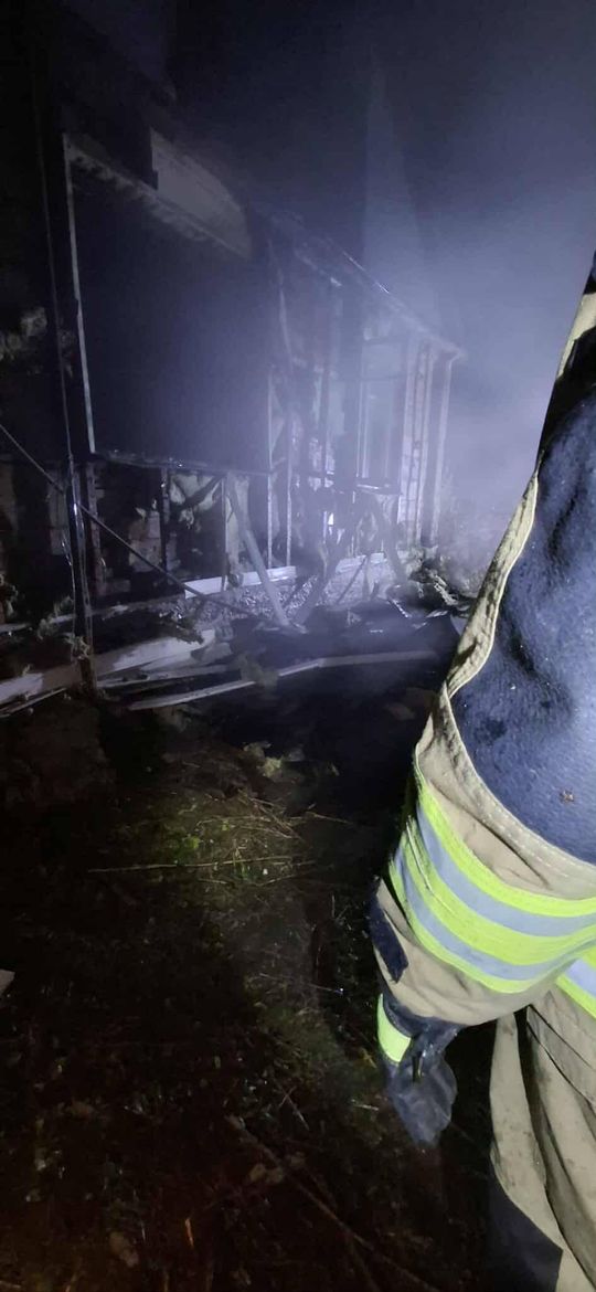 Tragiczny pożar. Nie żyje 53-latek [ZDJĘCIA]