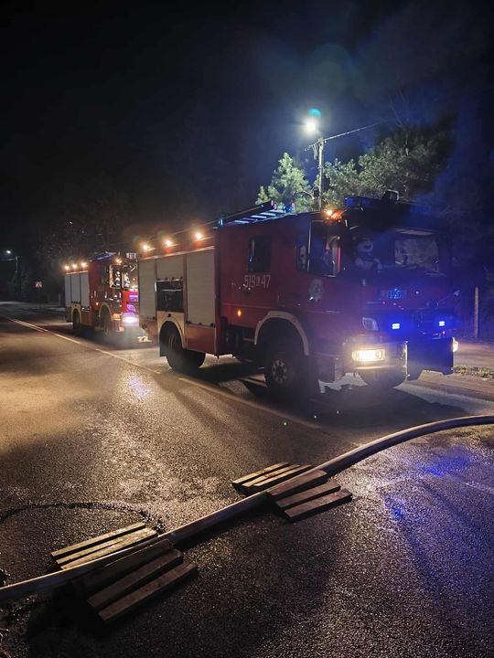 Tragiczny pożar. Nie żyje 53-latek [ZDJĘCIA]