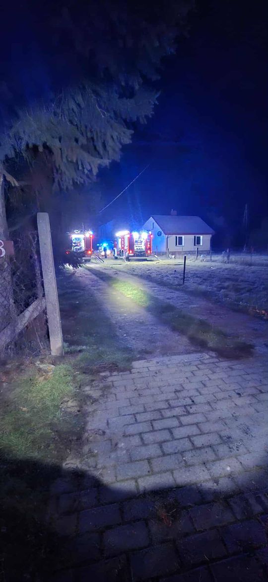 Tragiczny pożar. Nie żyje 53-latek [ZDJĘCIA]