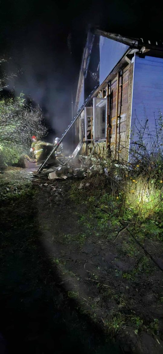 Tragiczny pożar. Nie żyje 53-latek [ZDJĘCIA]