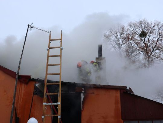 Gm. Jarczów: Pożar domu w Wierszczycy [ZDJĘCIA]