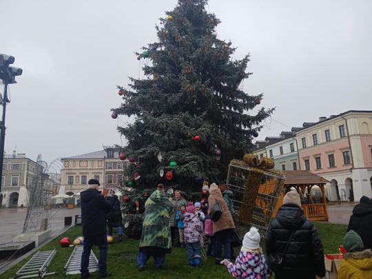 W Zamościu na święta jak w Disneylandzie [ZDJĘCIA]