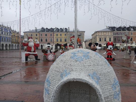 W Zamościu na święta jak w Disneylandzie [ZDJĘCIA]