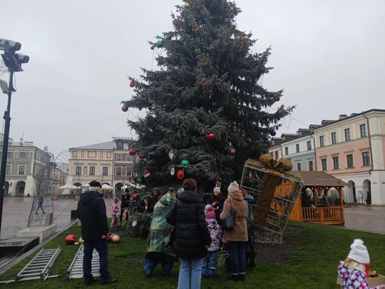 W Zamościu na święta jak w Disneylandzie [ZDJĘCIA]