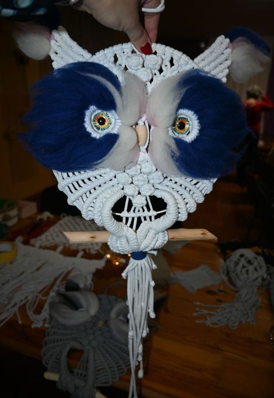 Warsztaty makramy w Jezierni [ZDJĘCIA]