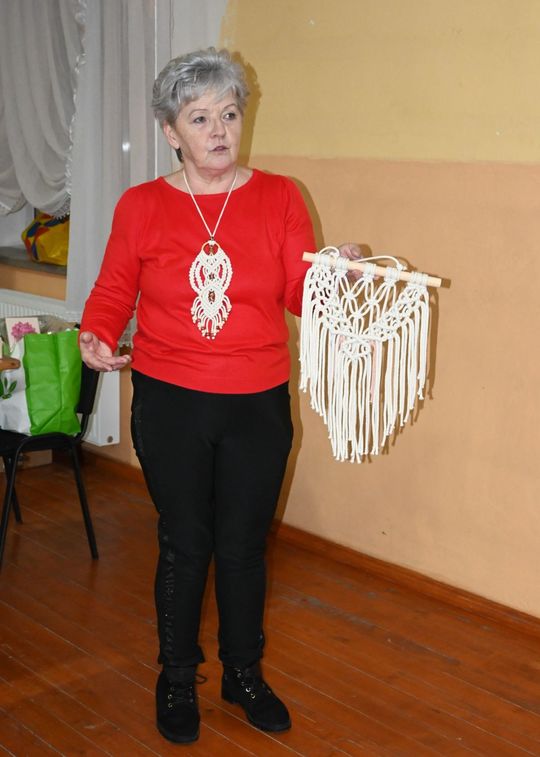 Warsztaty makramy w Jezierni [ZDJĘCIA]