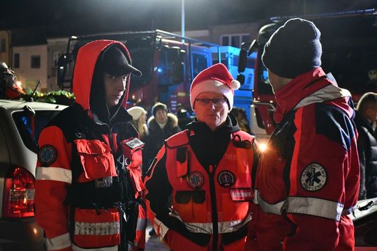 MotoMikołajki w Szczebrzeszynie [GALERIA ZDJĘĆ]