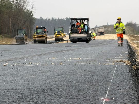 S17. Nowe zdjęcia z budowy drogi między Tomaszowem Lubelskim a Hrebennem