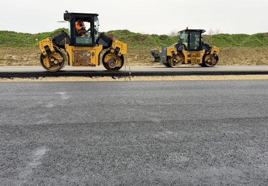 S17. Nowe zdjęcia z budowy drogi między Tomaszowem Lubelskim a Hrebennem