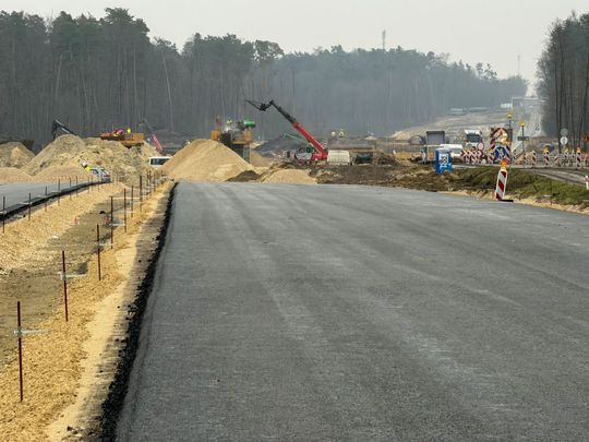 S17. Nowe zdjęcia z budowy drogi między Tomaszowem Lubelskim a Hrebennem