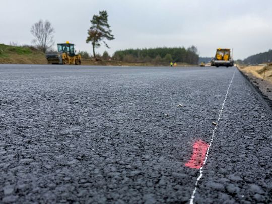 S17. Nowe zdjęcia z budowy drogi między Tomaszowem Lubelskim a Hrebennem