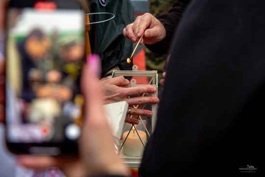 Betlejemskie Światło Pokoju w Zosinie - galeria zdjęć Betlejemskie Światło Pokoju w Zosinie - galeria zdjęć