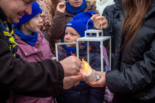 Betlejemskie Światło Pokoju w Zosinie - galeria zdjęć Betlejemskie Światło Pokoju w Zosinie - galeria zdjęć