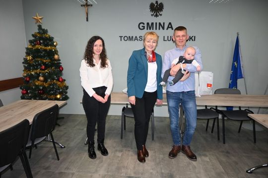 Wójt poznała najmłodszych mieszkańców gminy Tomaszów Lubelski [ZDJĘCIA]