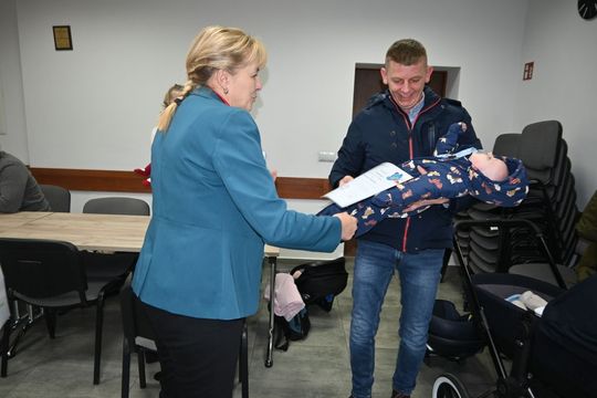 Wójt poznała najmłodszych mieszkańców gminy Tomaszów Lubelski [ZDJĘCIA]