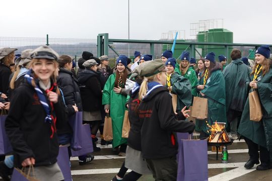 Betlejemskie Światło Pokoju dla powiatu tomaszowskiego i Ukrainy [ZDJĘCIA]