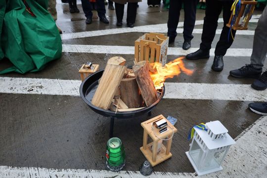 Betlejemskie Światło Pokoju dla powiatu tomaszowskiego i Ukrainy [ZDJĘCIA]