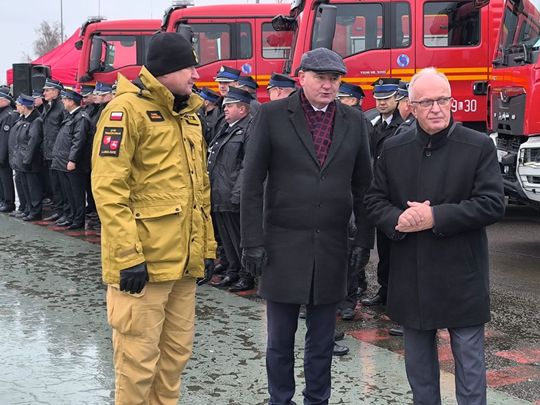 OSP Tyszowce odebrało nowy samochód ratowniczy [ZDJĘCIA]