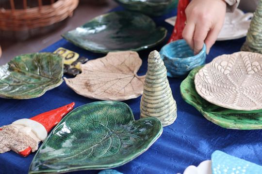 Świąteczny Kiermasz przed Starostwem Powiatowym w Tomaszowie Lubelskim [ZDJĘCIA]