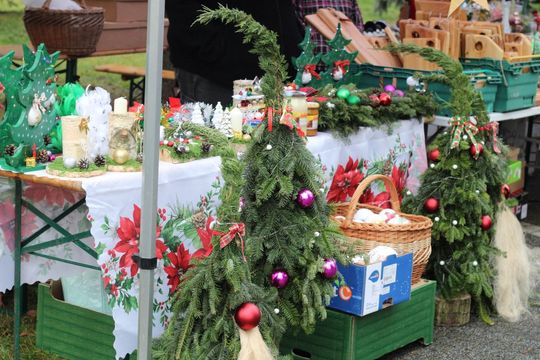 Świąteczny Kiermasz przed Starostwem Powiatowym w Tomaszowie Lubelskim [ZDJĘCIA]