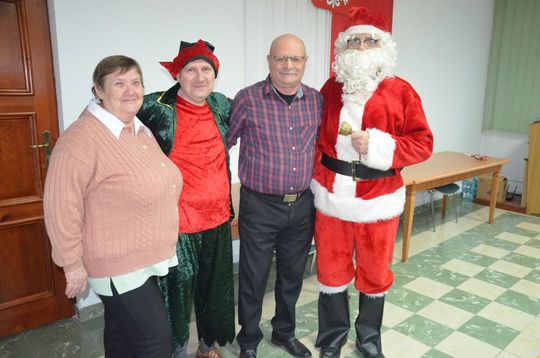 Święty Mikołaj odwiedził seniorów w gminie Telatyn [ZDJĘCIA]