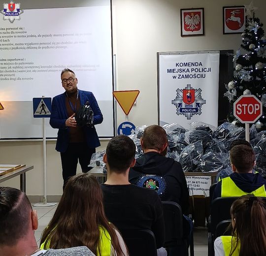 W Kasku Bezpieczniej. Uczniowie zamojskich szkół dostali nagrody [ZDJĘCIA]