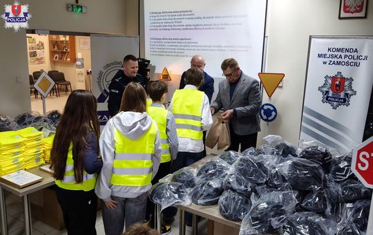 W Kasku Bezpieczniej. Uczniowie zamojskich szkół dostali nagrody [ZDJĘCIA]