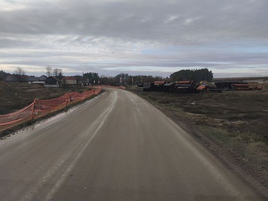 Bełżec/Lubycza Królewska: Ludzie skarżą się na błoto na budowie S17. To niebezpieczeństwo [ZDJĘCIA]