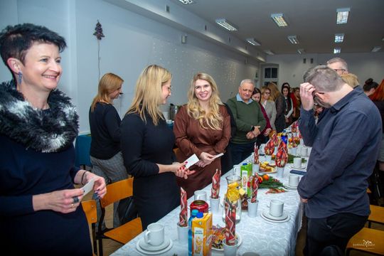Świąteczne spotkanie opłatkowe w WSHE Zamość [GALERIA ZDJĘĆ]