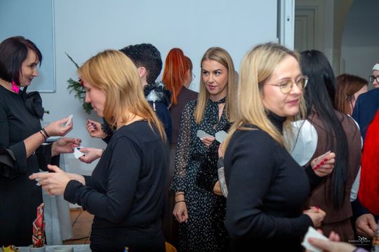 Świąteczne spotkanie opłatkowe w WSHE Zamość [GALERIA ZDJĘĆ]