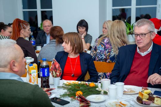 Świąteczne spotkanie opłatkowe w WSHE Zamość [GALERIA ZDJĘĆ]