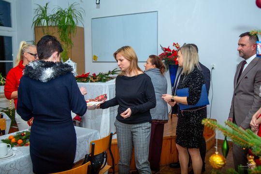 Świąteczne spotkanie opłatkowe w WSHE Zamość [GALERIA ZDJĘĆ]