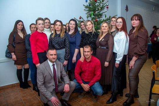 Świąteczne spotkanie opłatkowe w WSHE Zamość [GALERIA ZDJĘĆ]