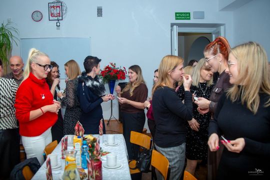 Świąteczne spotkanie opłatkowe w WSHE Zamość [GALERIA ZDJĘĆ]