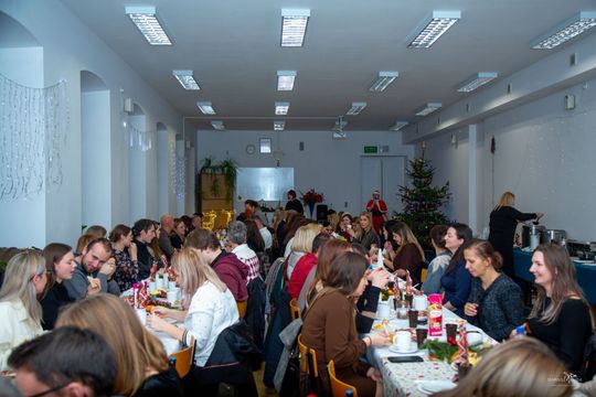 Świąteczne spotkanie opłatkowe w WSHE Zamość [GALERIA ZDJĘĆ]